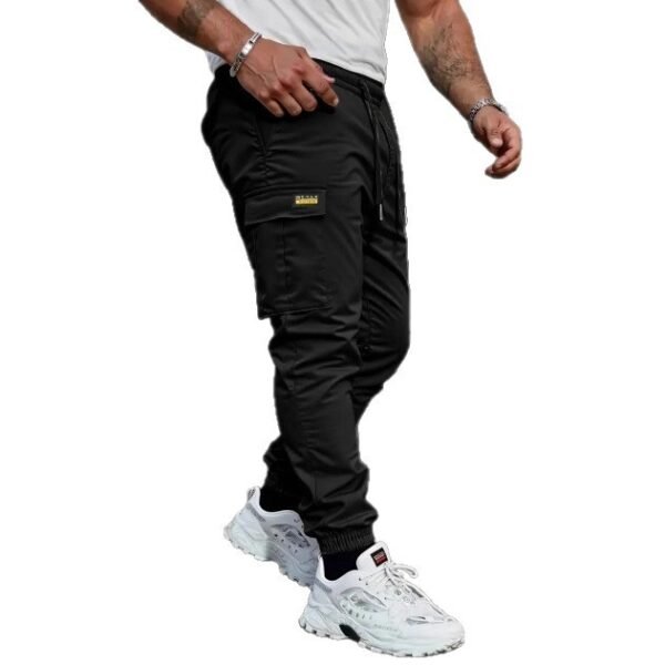 Mens Outdoor Casual Long Pants Sweatpants American Style - Image 4
