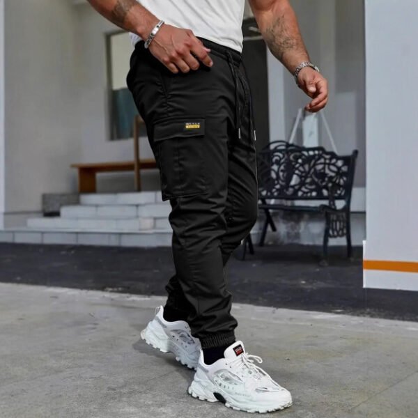 Mens Outdoor Casual Long Pants Sweatpants American Style - Image 6